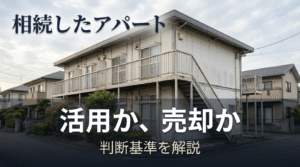 相続したアパート、活用を続けるか売却するか。稲沢市の実例をもとに判断基準を詳しく解説します。