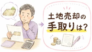 稲沢市の土地売却のリアルな手取り｜内訳と落とし穴のアイキャッチ画像