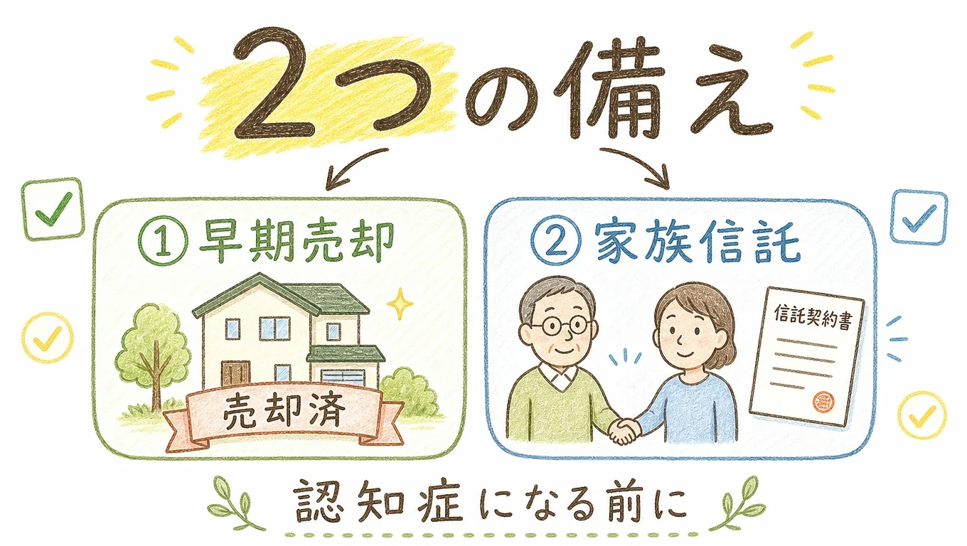 実家じまい、認知症だと売れない?売却方法と備える2つの対策のアイキャッチ画像