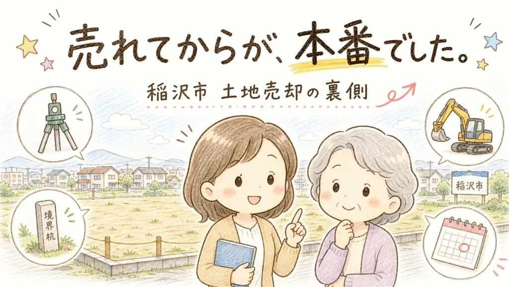 稲沢市の土地売却事例 確定申告まで伴走 安心の不動産売却