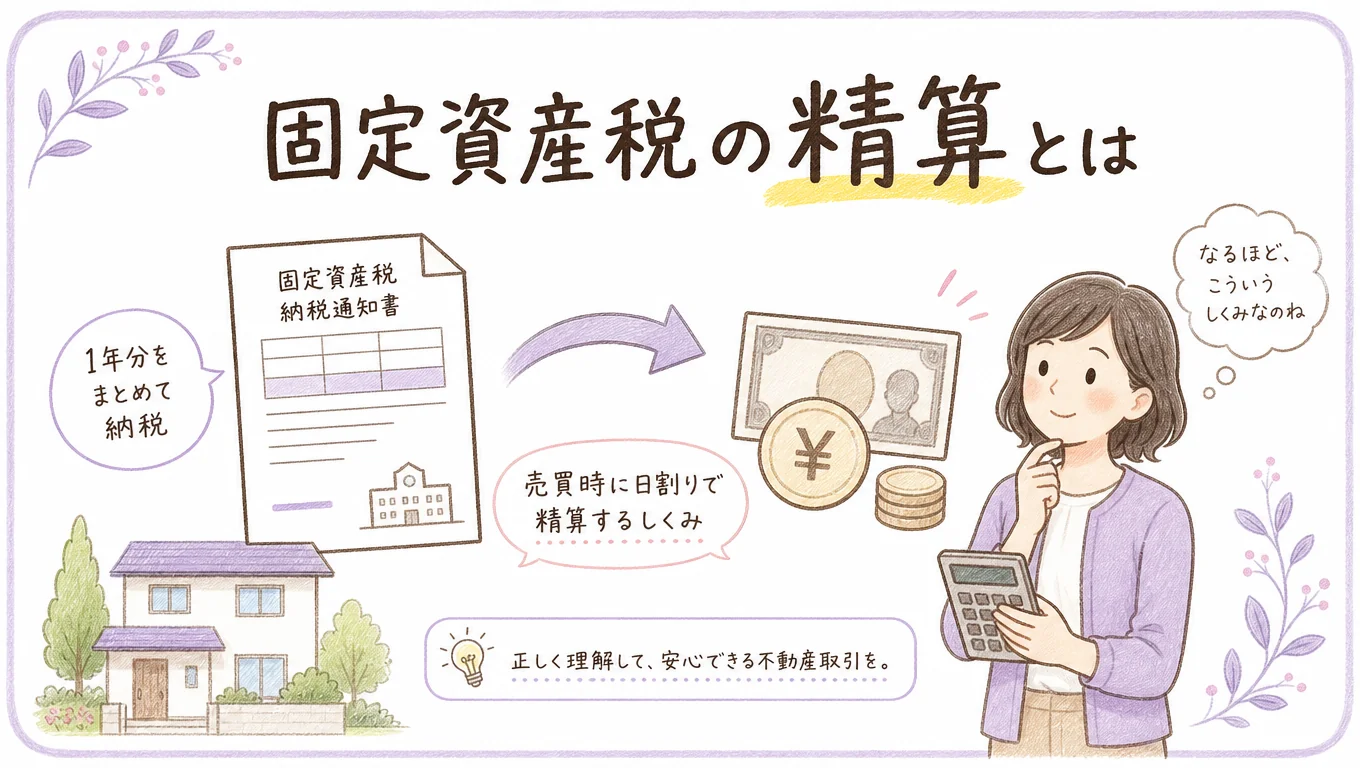 固定資産税の精算は地域で違う？愛知県の正しい計算法のアイキャッチ画像