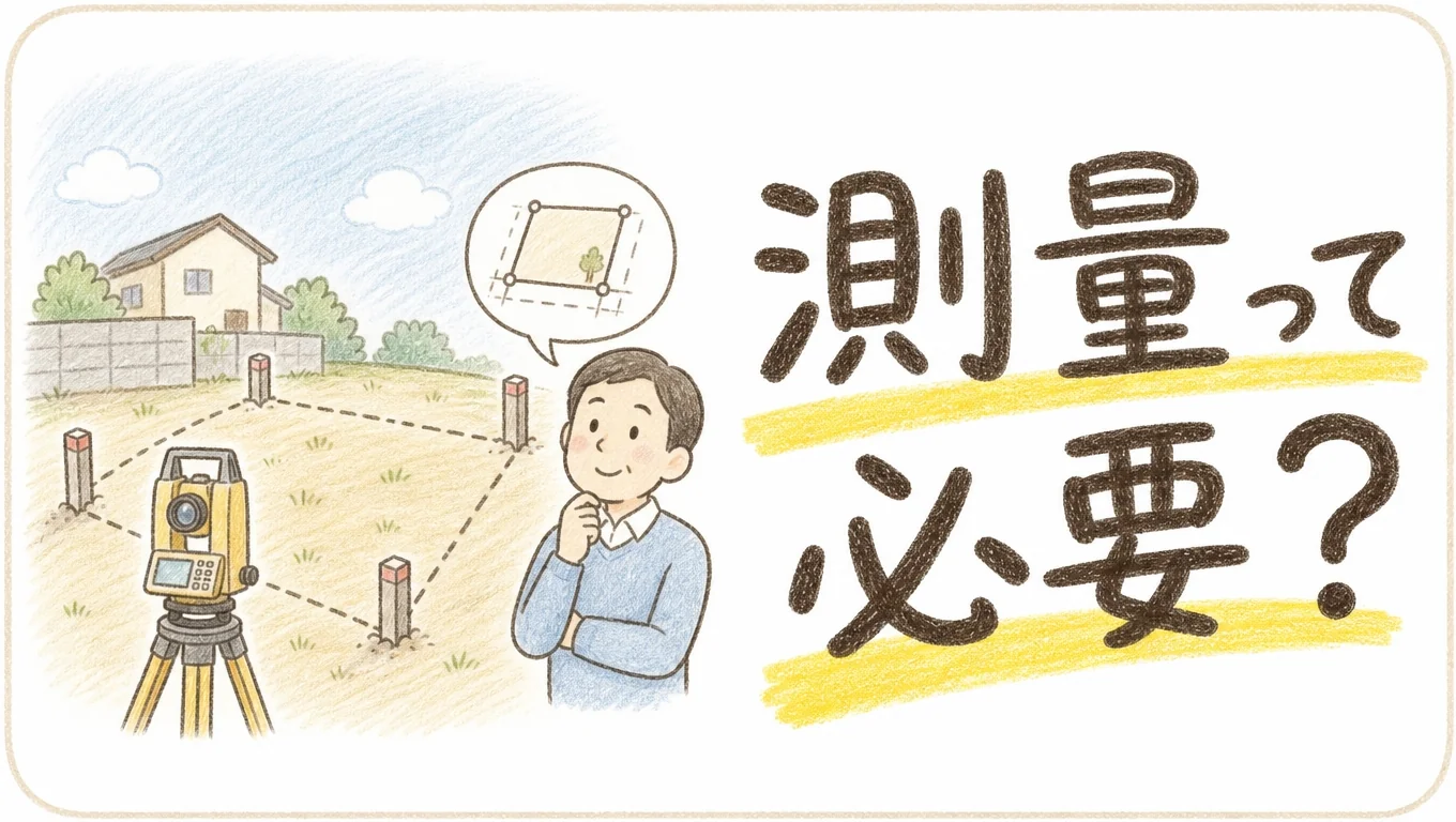 測量って必要？土地売却前に知っておくべきリスクと対策のアイキャッチ画像