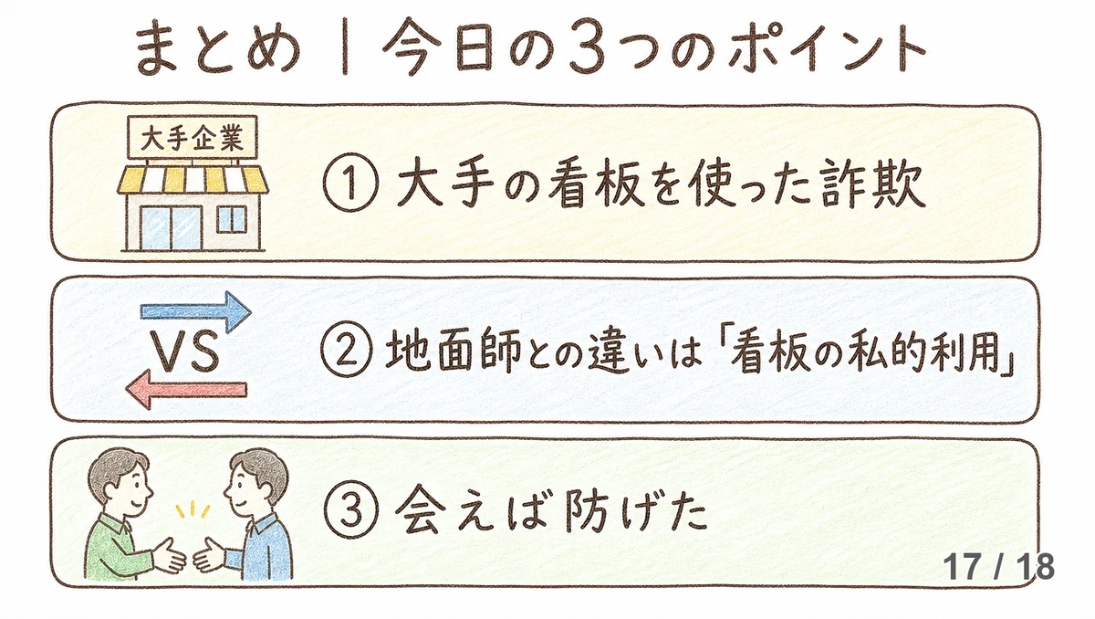 住友不動産ステップ手付金詐欺400万円｜事件の手口と持ち回り契約を解説の説明画像（checklist-matome-c293）