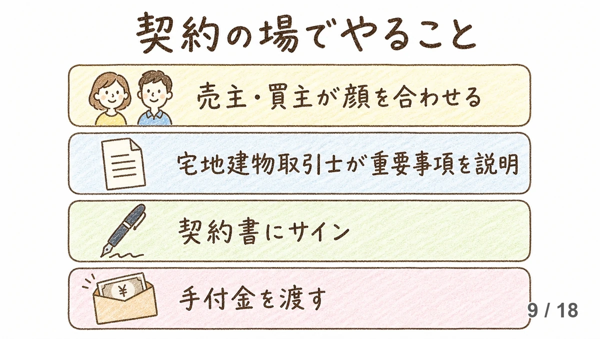 住友不動産ステップ手付金詐欺400万円｜事件の手口と持ち回り契約を解説の説明画像（teshukin-keiyaku-c293）