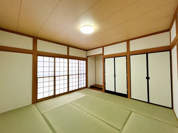 約8帖の和室です。