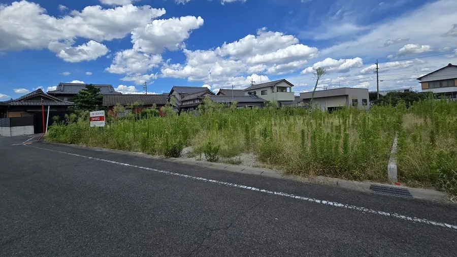 稲沢市の売地（更地）の現地写真